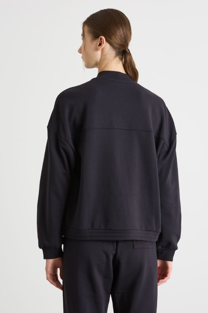 Zip-through sweatshirt Intrend - 4