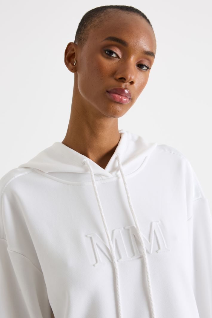 Felpa con cappuccio a coulisse Intrend - 3