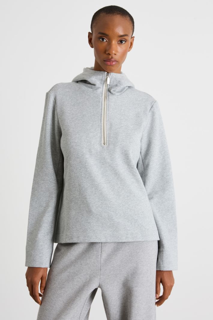 Zip-through hoodie Intrend - 4