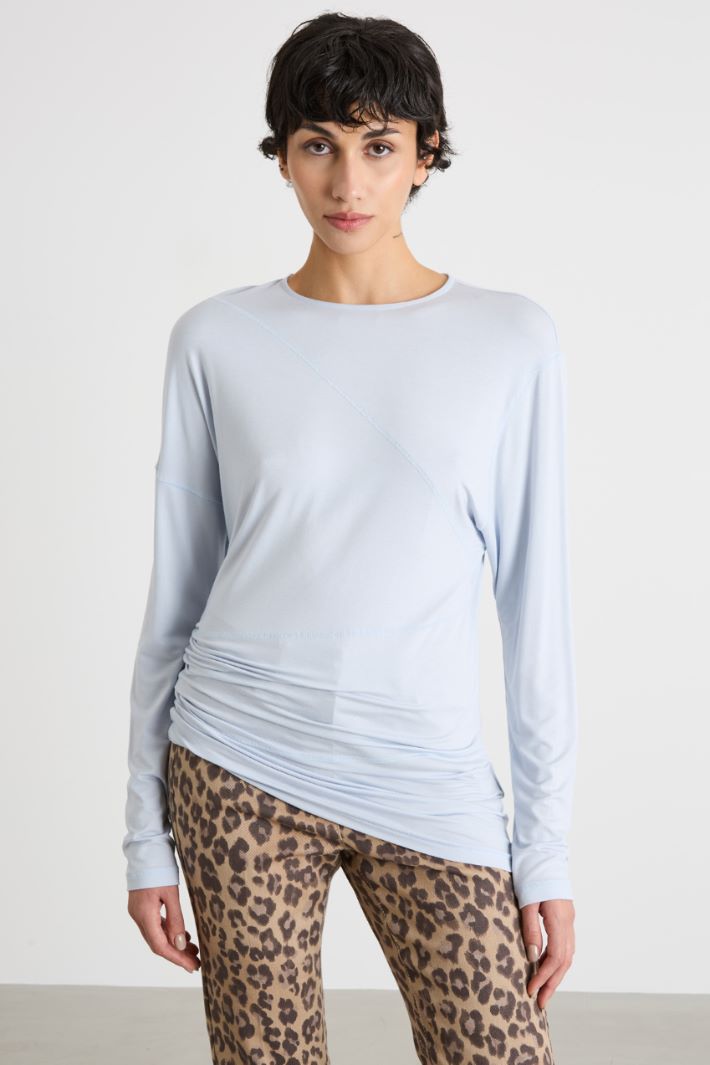 Kimono-sleeve T-shirt Intrend - 2