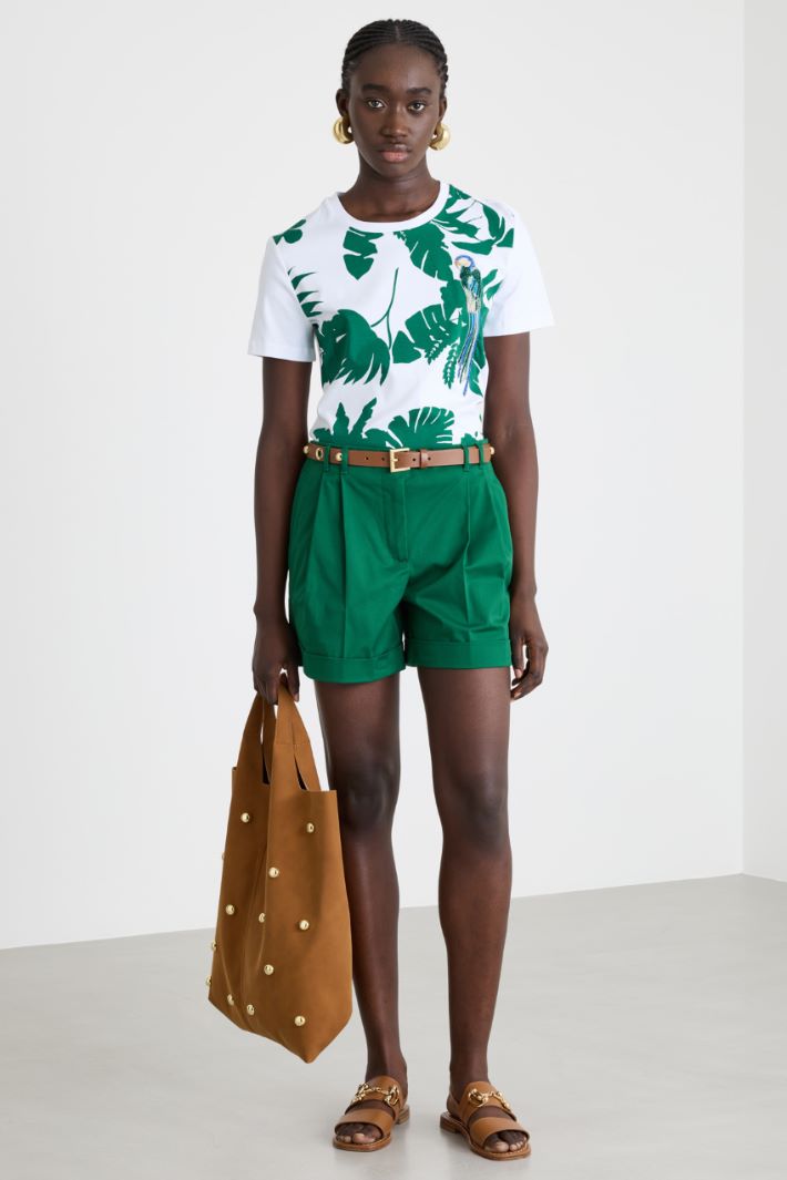 Printed jersey T-shirt Intrend