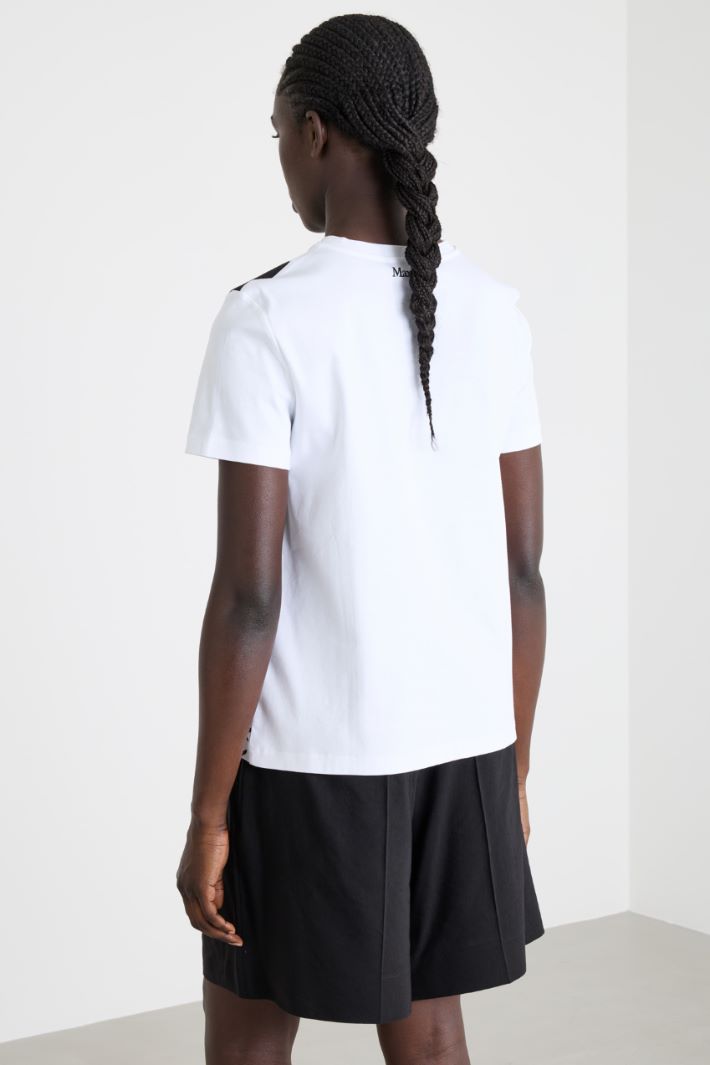 T-shirt in jersey con stampa Intrend - 4