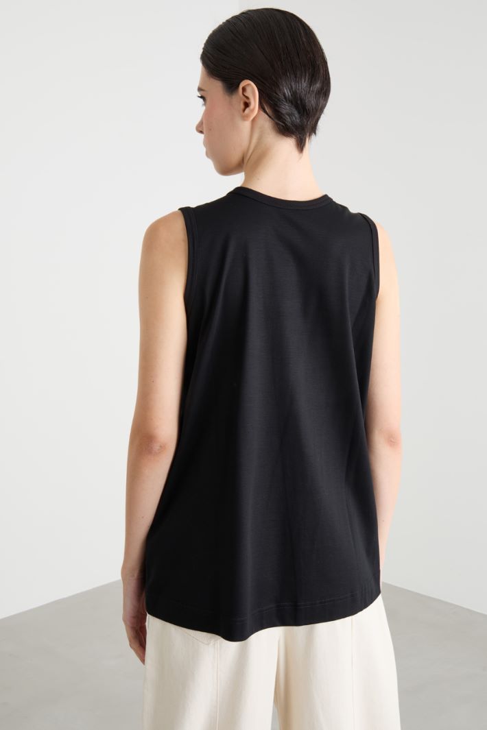 Cotton Jersey Top Intrend - 4