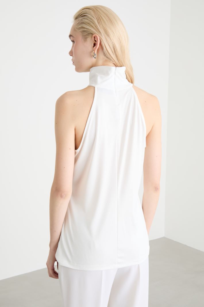 Laminated jersey top Intrend - 4