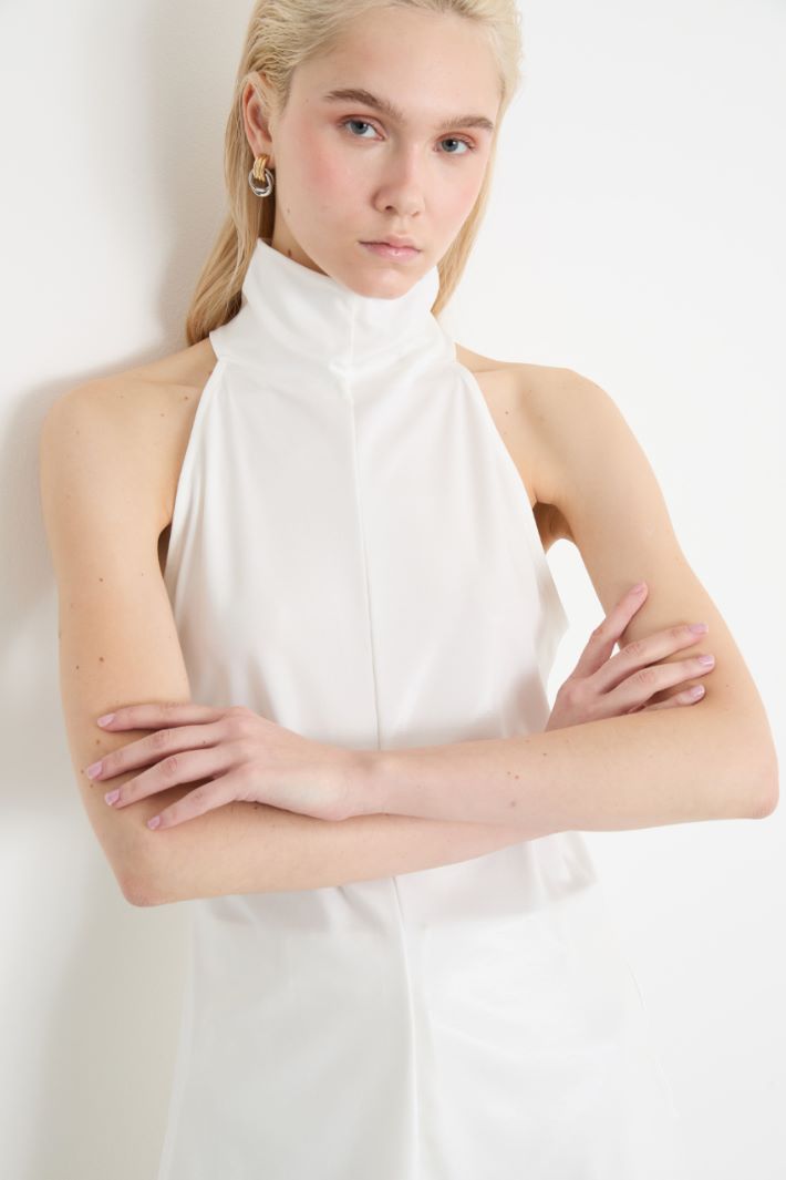 Laminated jersey top Intrend - 3