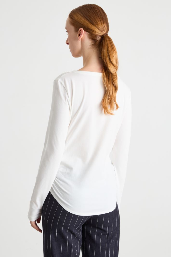 Draped T-shirt Intrend - 4