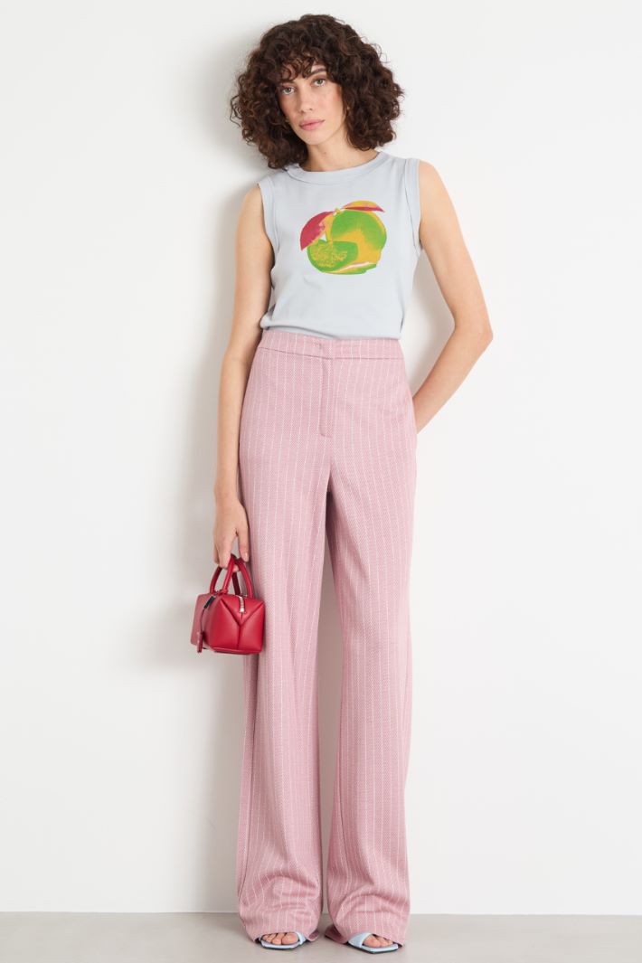 Canotta con stampa Intrend