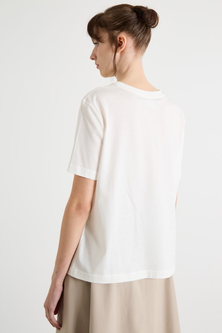 Crew-neck jersey T-shirt Intrend - 4