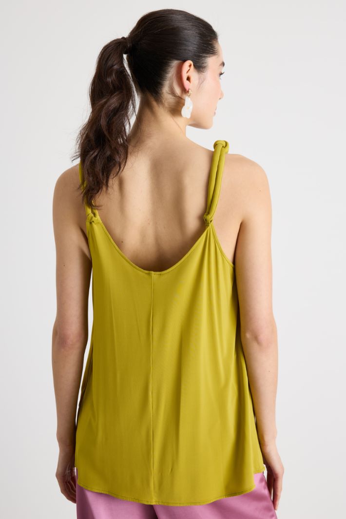 Top smanicato in jersey Intrend - 4