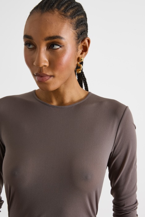 Top in jersey leggero