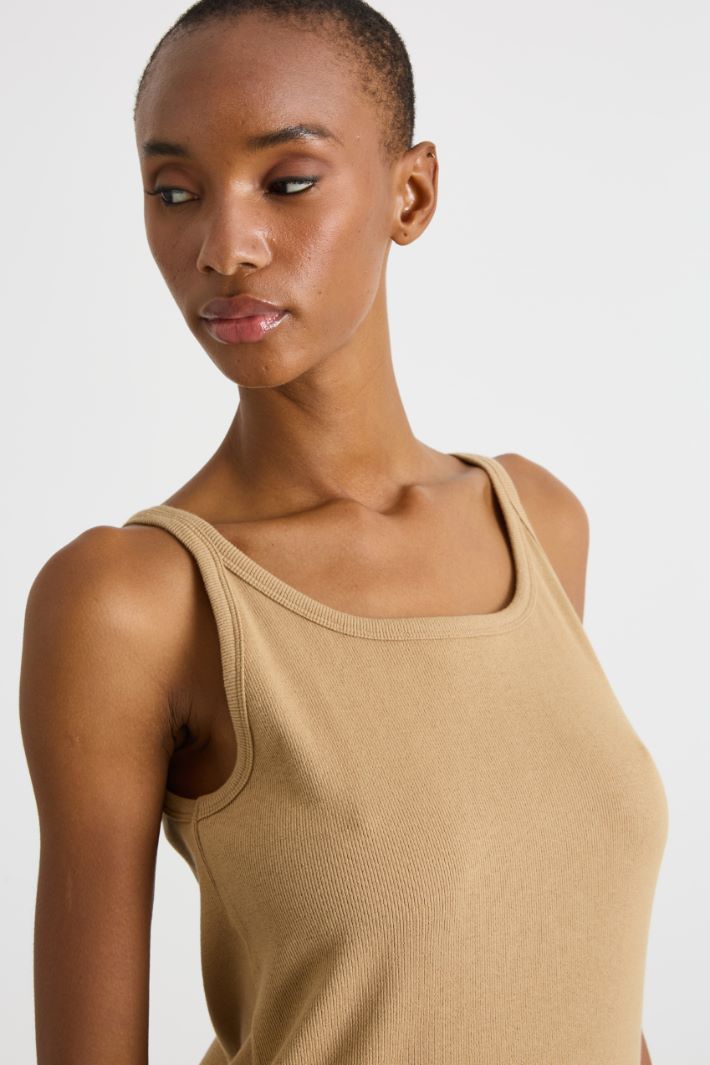 Ribbed vest Intrend - 3