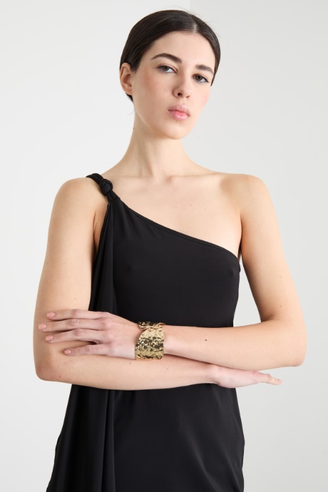 Top monospalla in jersey