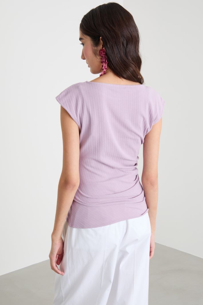 Draped T-shirt Intrend - 4