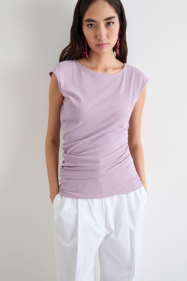Draped T-shirt Intrend - 2