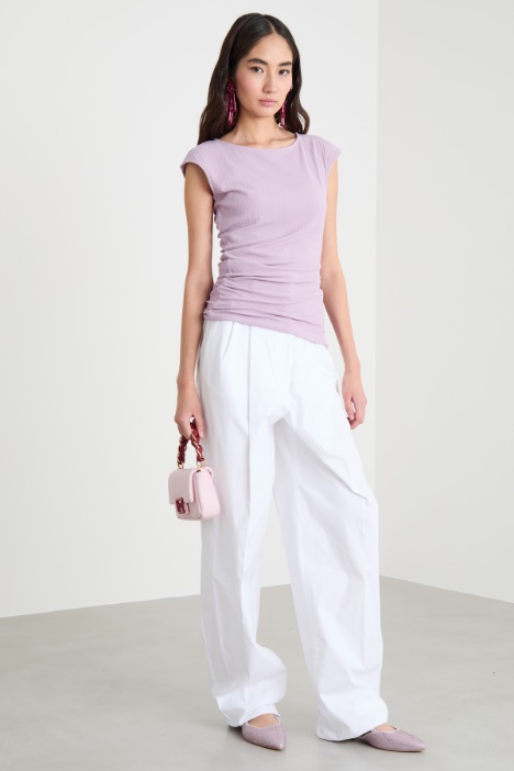 Draped T-shirt Intrend