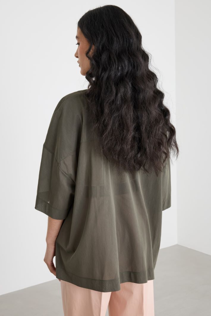 Blusa in jersey voile Intrend - 4