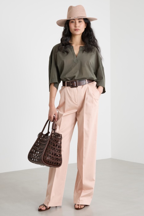 Voile Jersey Blouse Intrend