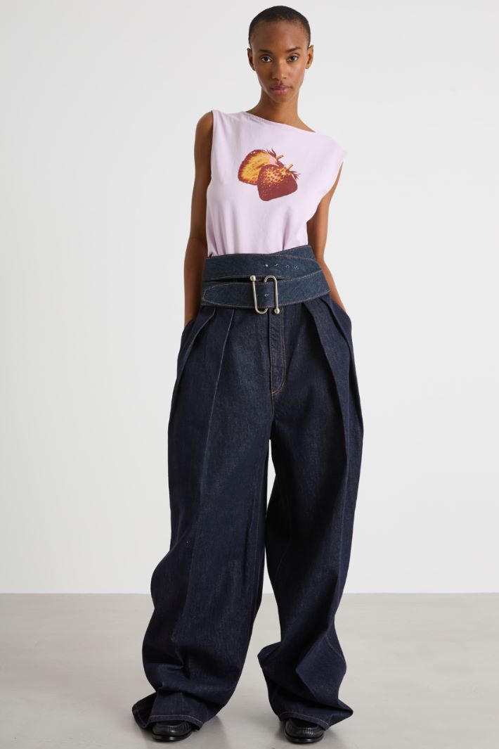 Printed vest Intrend