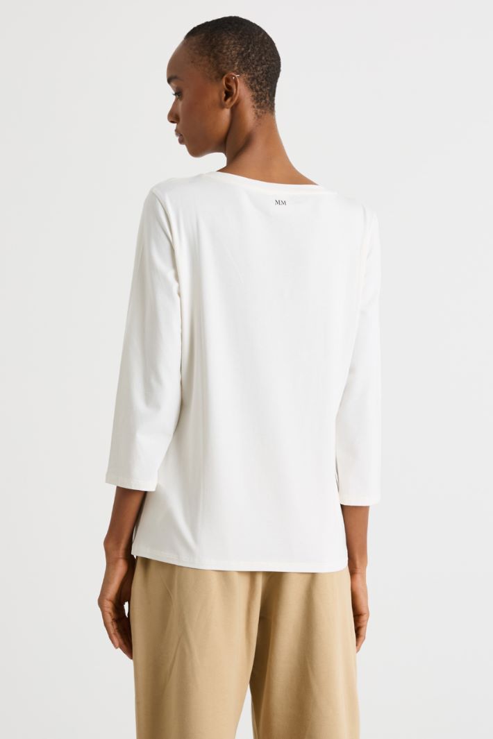 T-shirt con maniche a tre quarti Intrend - 4