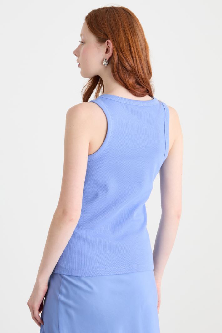 Ribbed vest top Intrend - 4