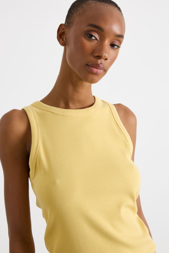 Ribbed vest top Intrend - 3