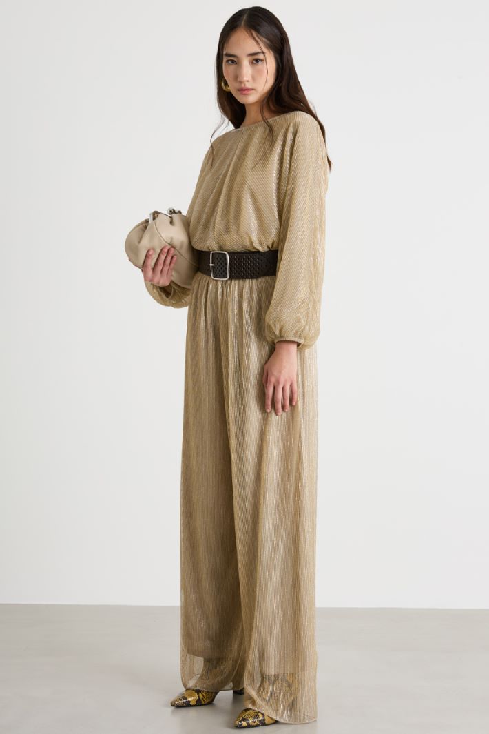 Top in tessuto laminato Intrend