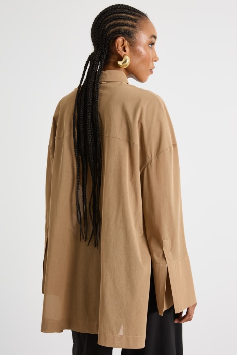 Blusa de jersey voile