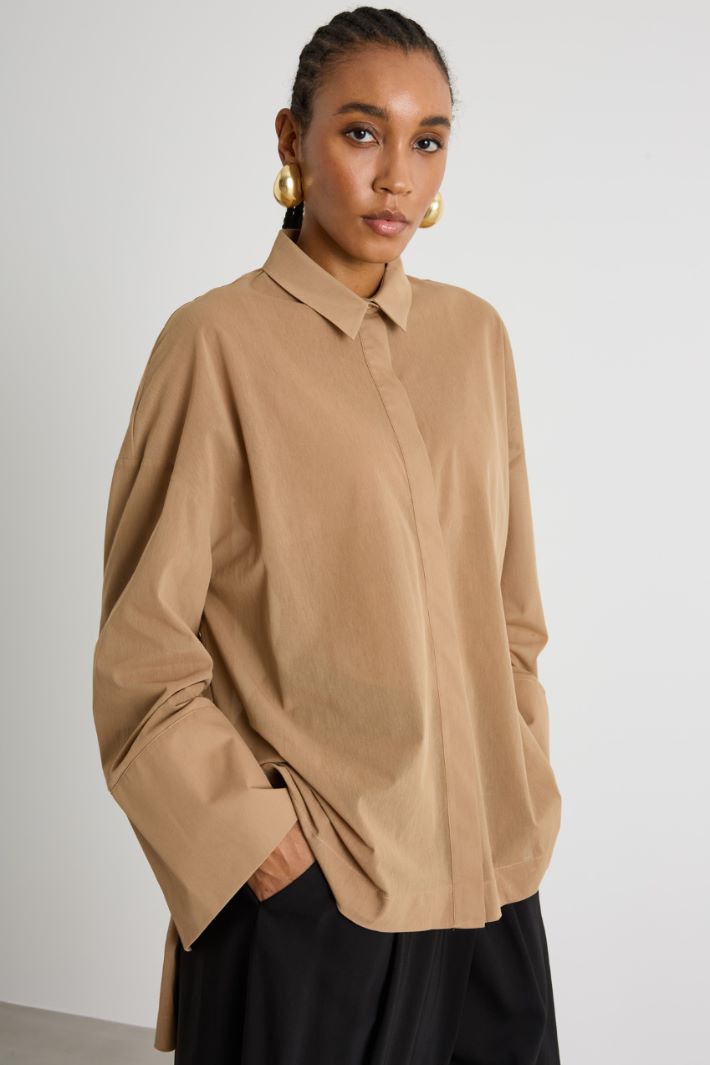 Blusa in jersey voile Intrend - 2