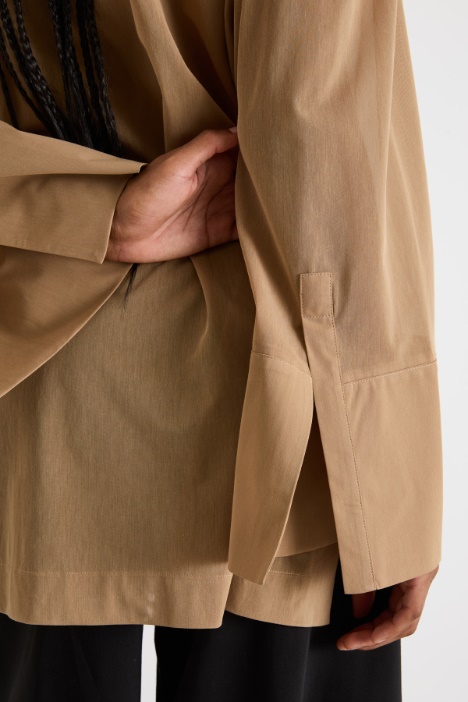 Blusa de jersey voile