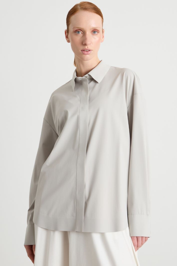 Camicia in jersey tecnico Intrend - 2