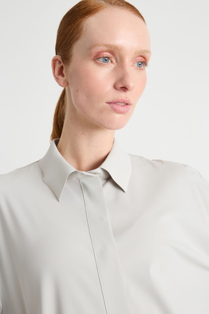 Camicia in jersey tecnico Intrend - 3