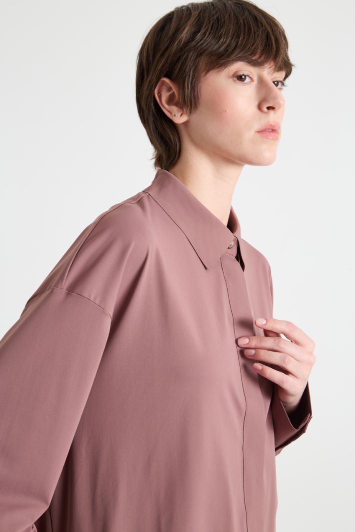 Camicia in jersey tecnico Intrend - 3