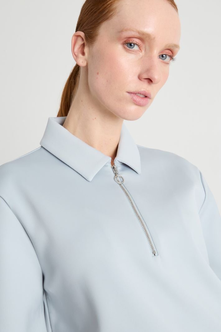 Polo in tessuto compatto Intrend - 3