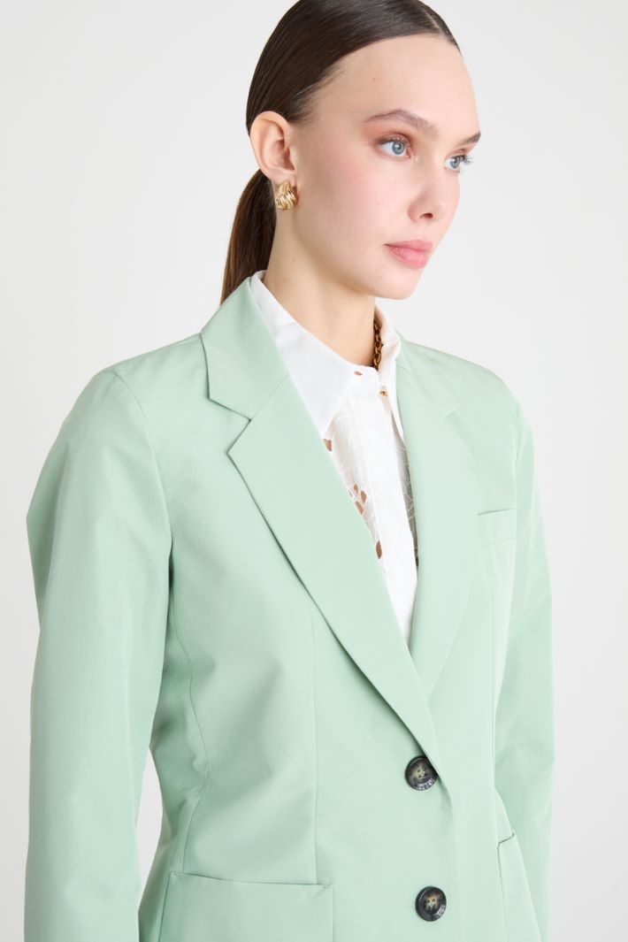 Fitted taffeta blazer Intrend - 3