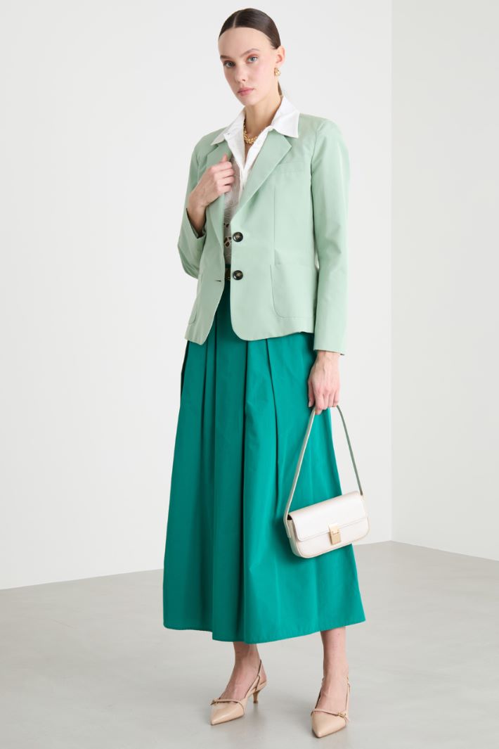 Fitted taffeta blazer Intrend