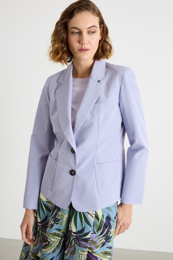 Fitted taffeta blazer Intrend - 2