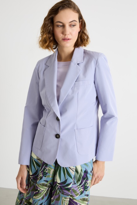 Fitted taffeta blazer Intrend