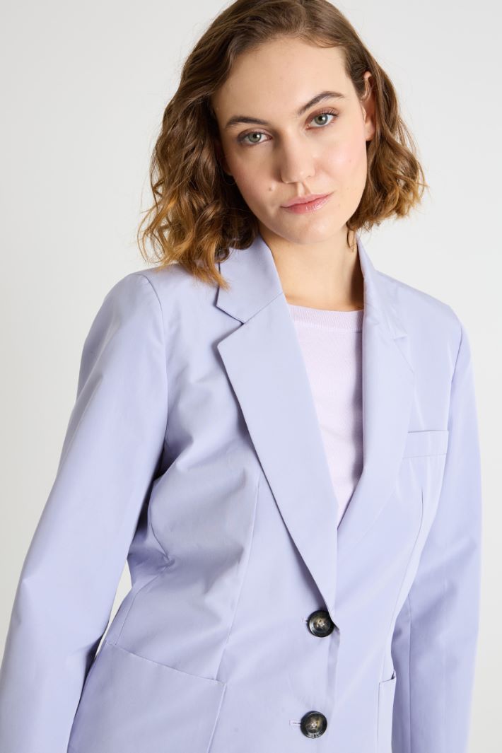 Fitted taffeta blazer Intrend - 3