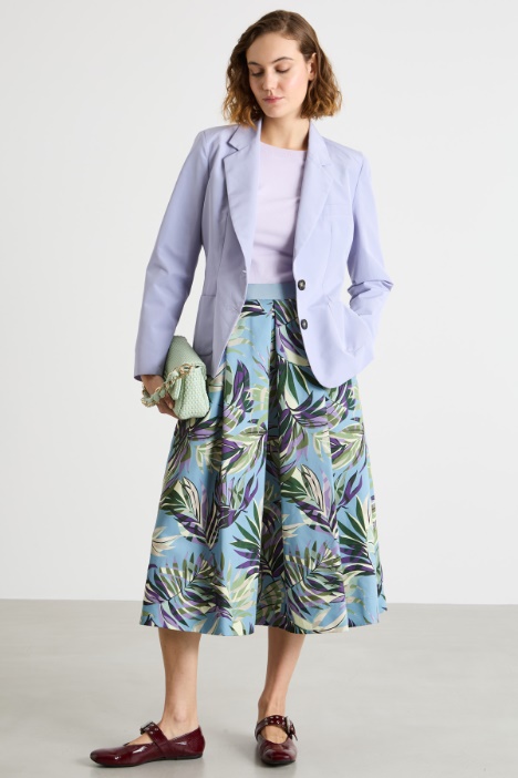 Fitted taffeta blazer Intrend