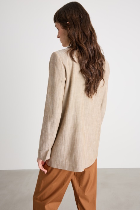 Blazer con bottone singolo