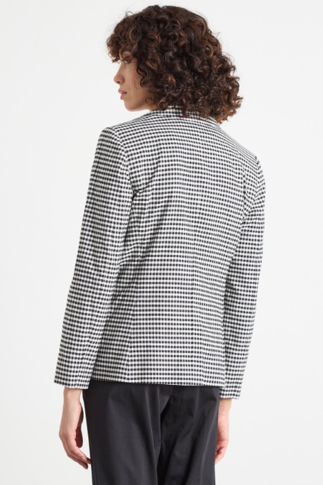 Blazer con tasche applicate