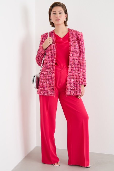 Giacca con ricami di jais e strass Intrend