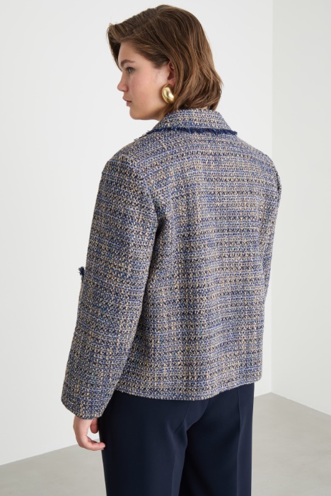Giacca in tweed