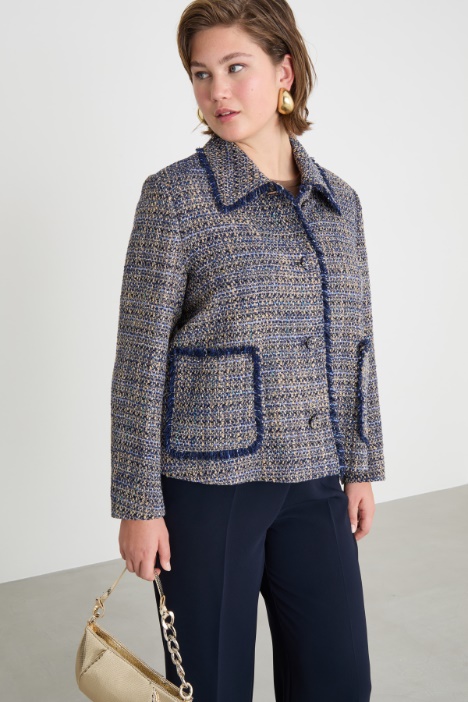 Tweed-effect jacket Intrend