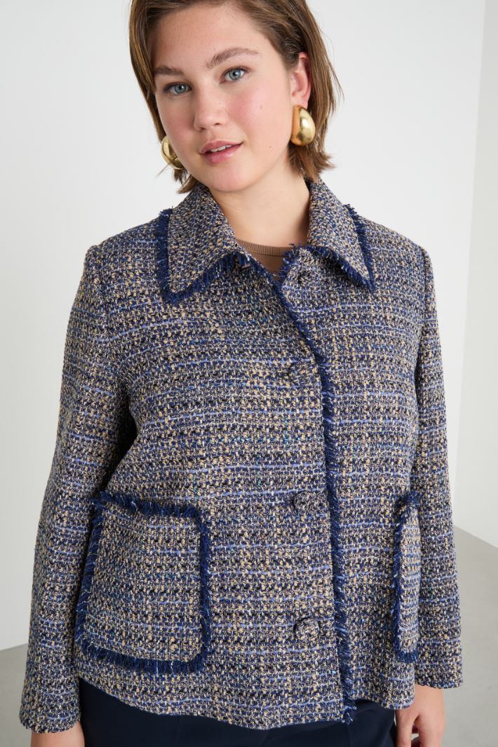 Tweed-effect jacket Intrend - 3