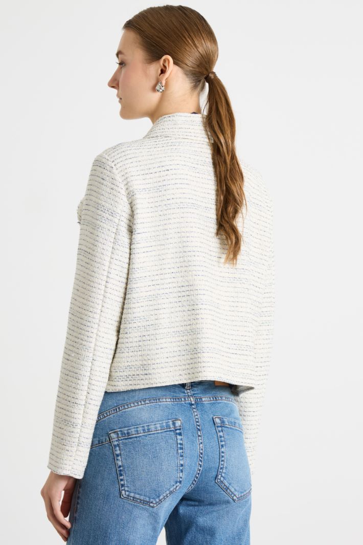 Boxy tweed jacket Intrend - 4