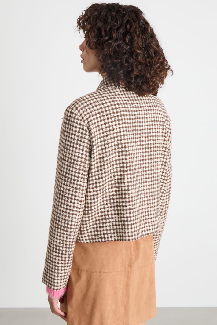 Boxy tweed jacket Intrend - 4