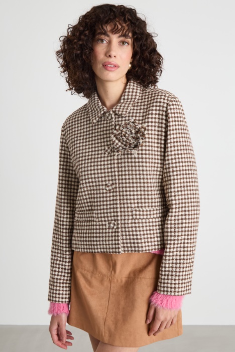 Boxy tweed jacket Intrend