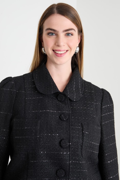 Giacca in tessuto ammagliato