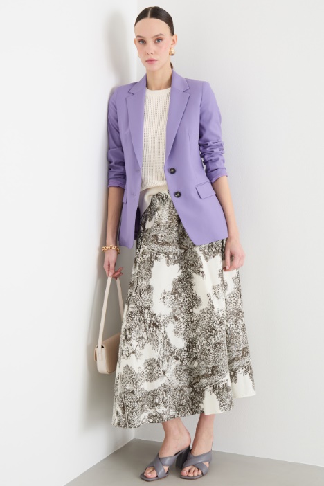 Semi-fitted blazer Intrend